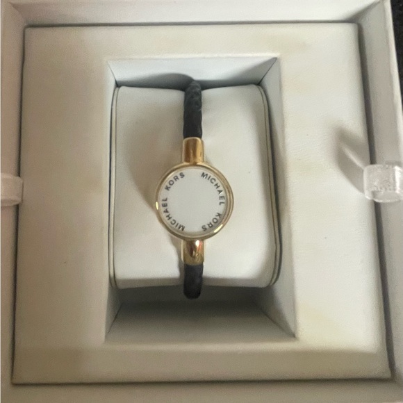 4/$15 Michael Kors Black and Gold Women's Activity Tracker - Picture 1 of 3